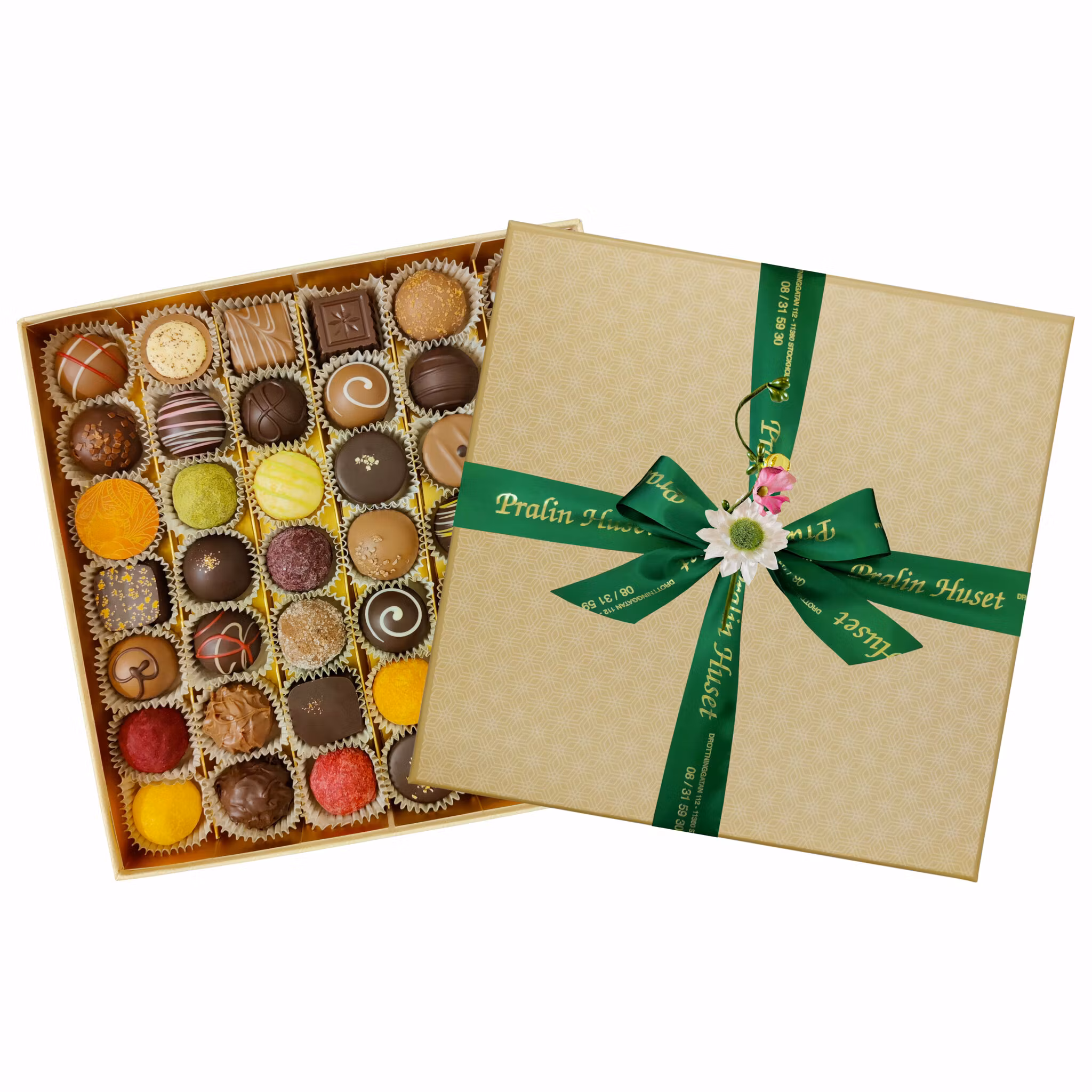 Pralinhuset - Sweet Sensation Gul - 550g