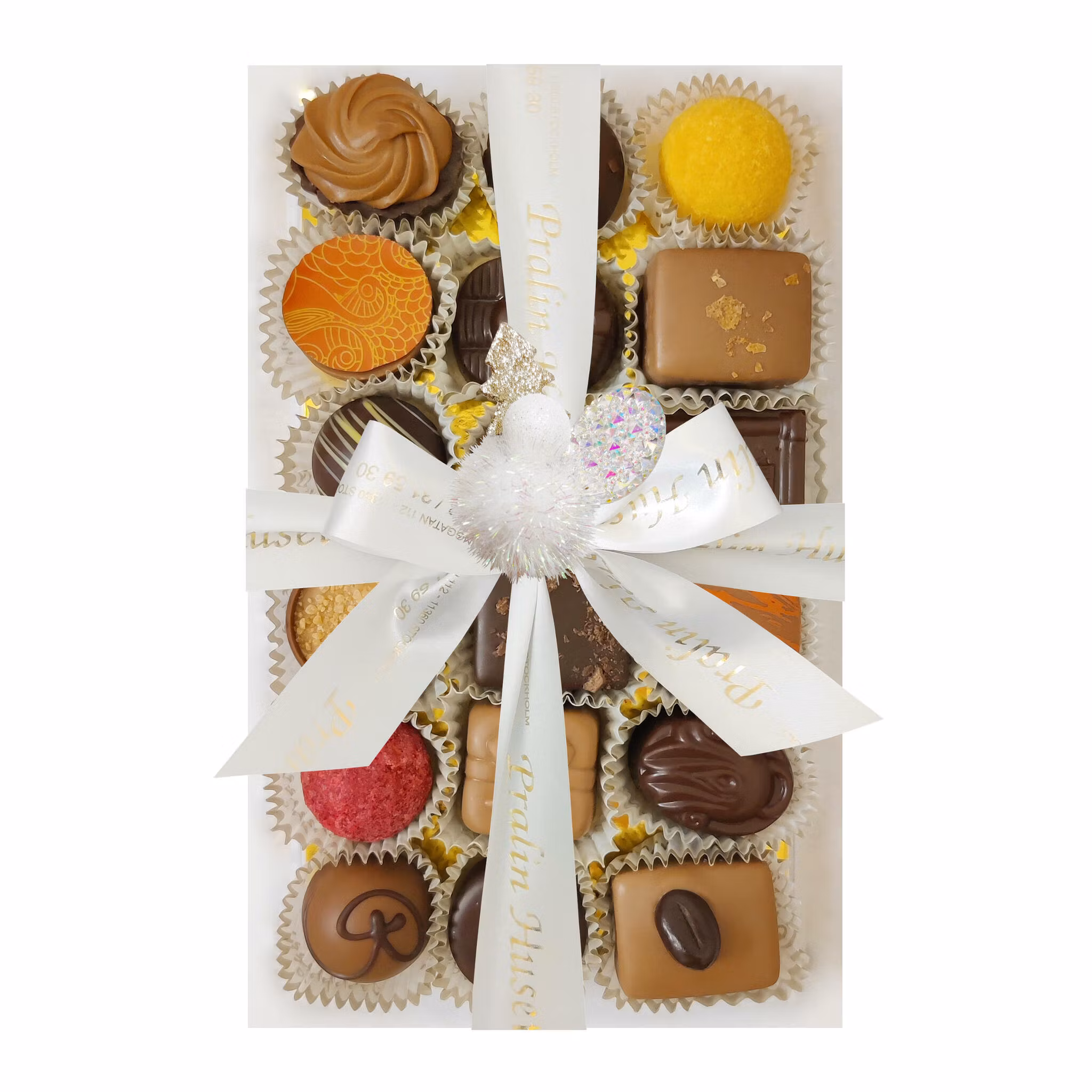 Pralinhuset - Nyår - Stor Rektangulär Ask - 270g