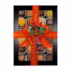 Pralinhuset - Svart Ask - Jul - 24 Bitar