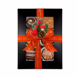 Pralinhuset - Svart Ask - Jul - 6 Bitar