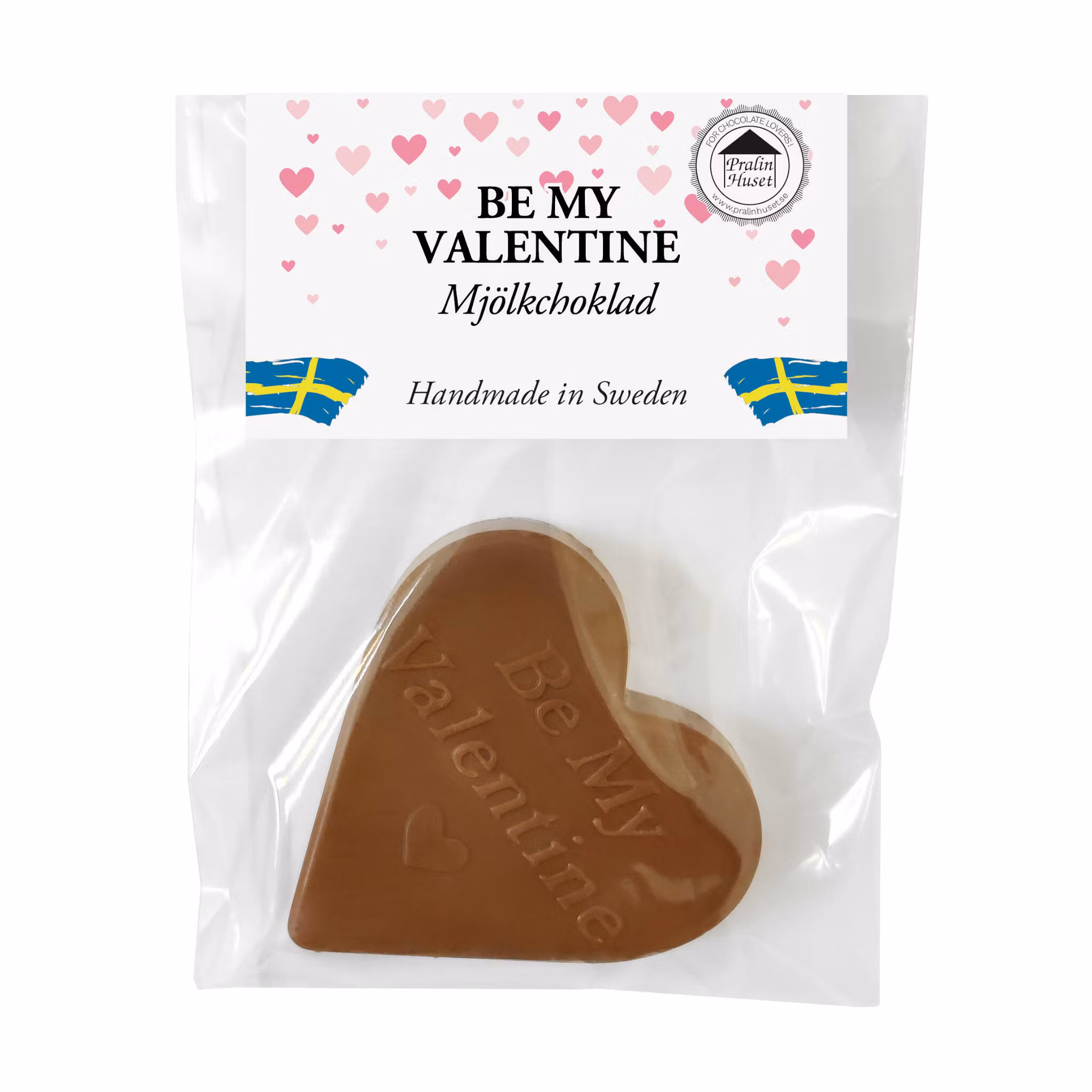 Pralinhuset - Be my Valentine - Mjölkchoklad - 28g