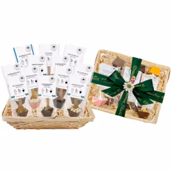 Pralinhuset - Vävd Presentkorg - Drickchoklad