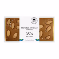 Pralinhuset - 35% Kakao - Mandel & Havssalt