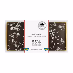 Pralinhuset - 55% Kakao - Havssalt - Utan Tillsatt Socker