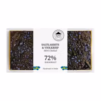 Pralinhuset - 72% Kakao - Saltlakrits & Viol