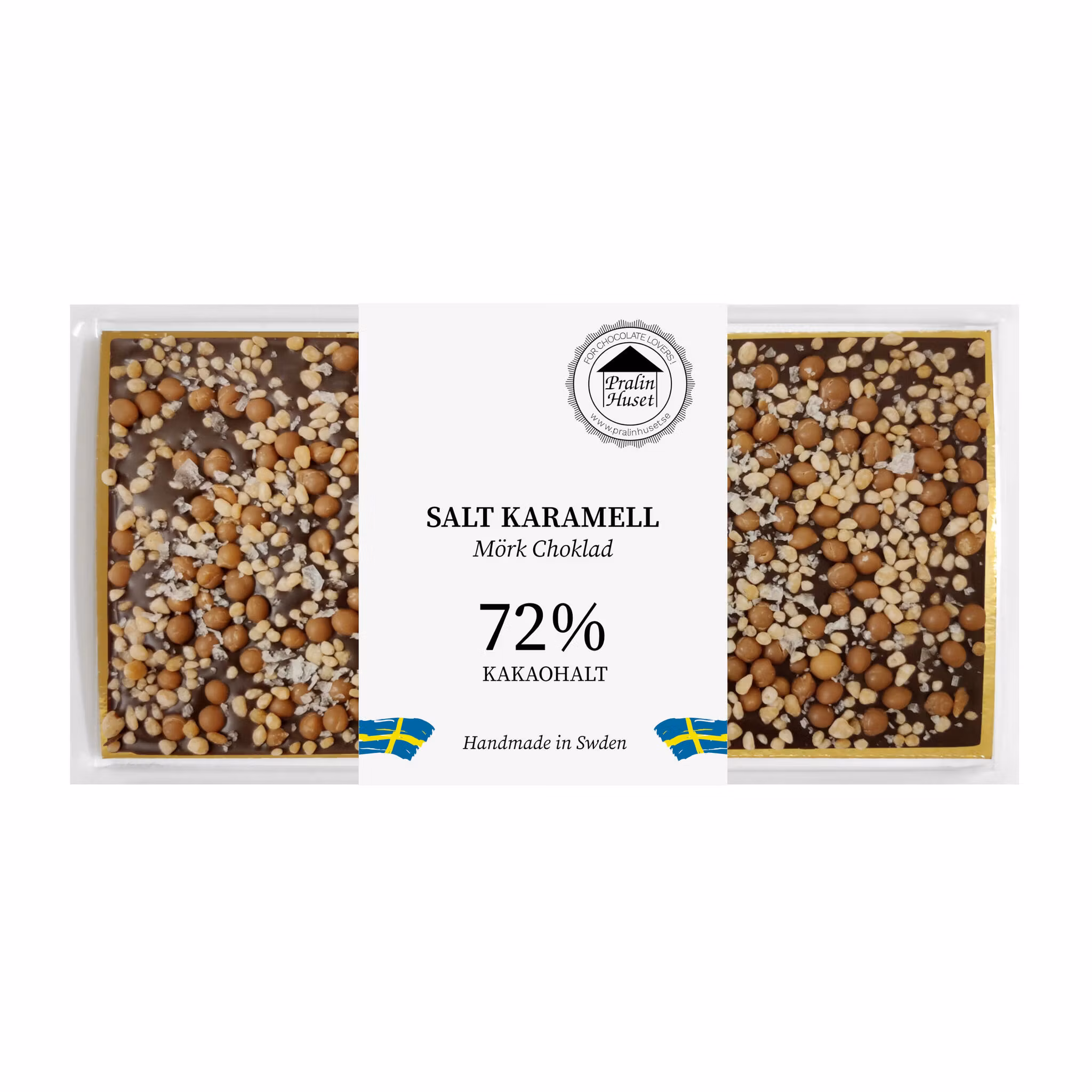 Pralinhuset - 72% Kakao - Salt Karamell