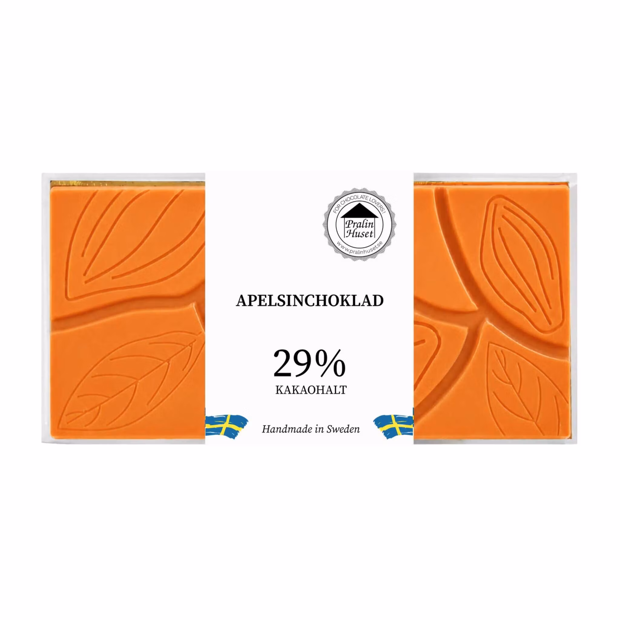 Pralinhuset - Apelsinchoklad - Ren Choklad
