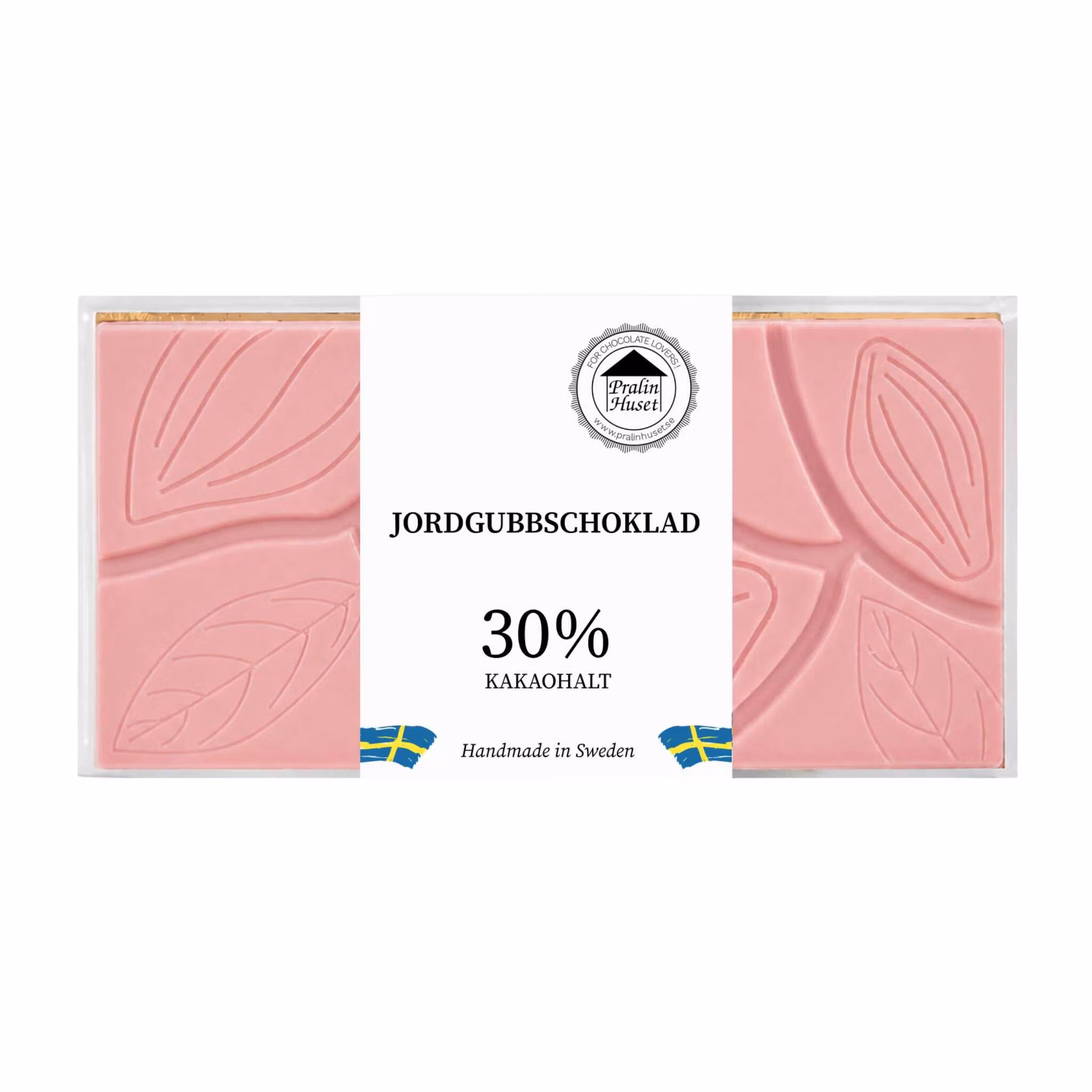 Pralinhuset - Jordgubbschoklad - Ren Choklad