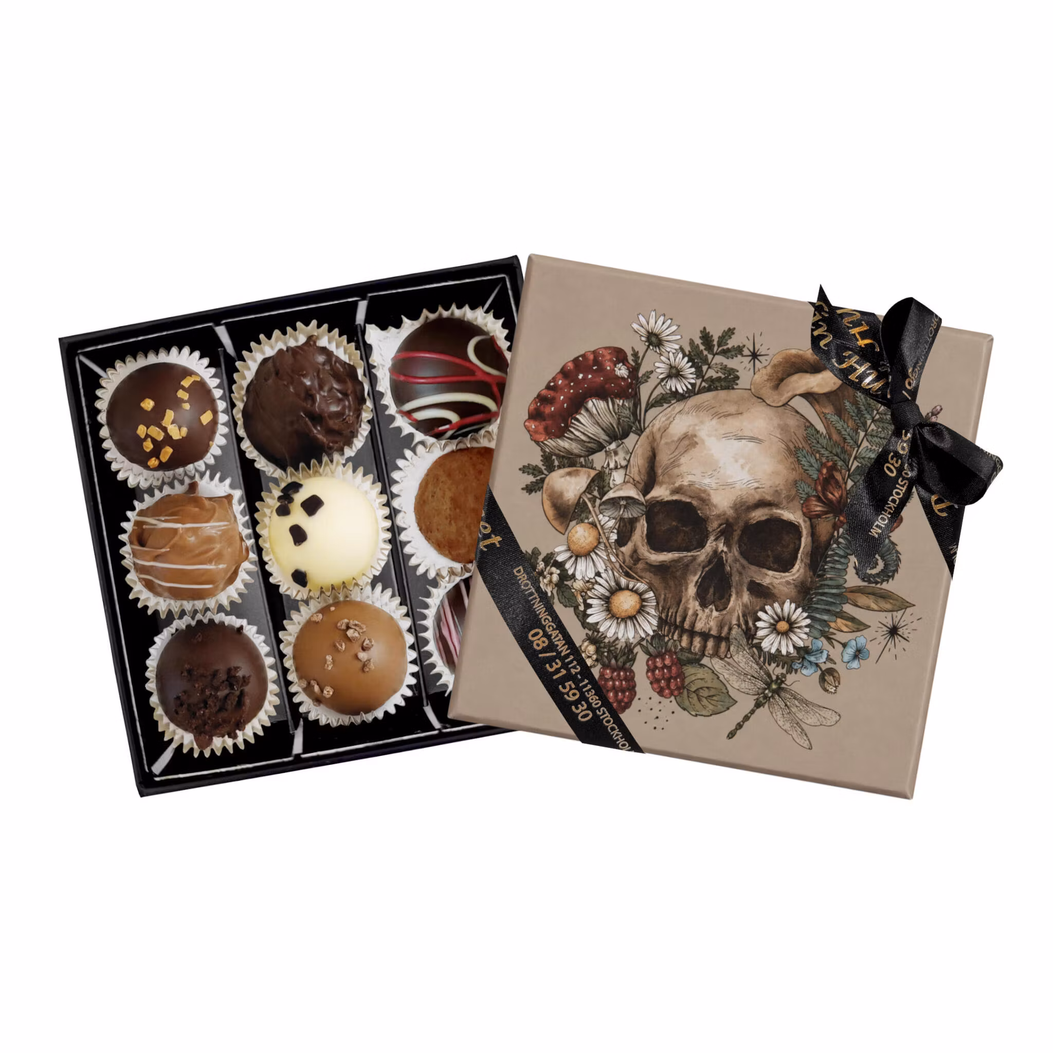 Pralinhuset - Halloween Ask - Förbjuden Magi - 115g