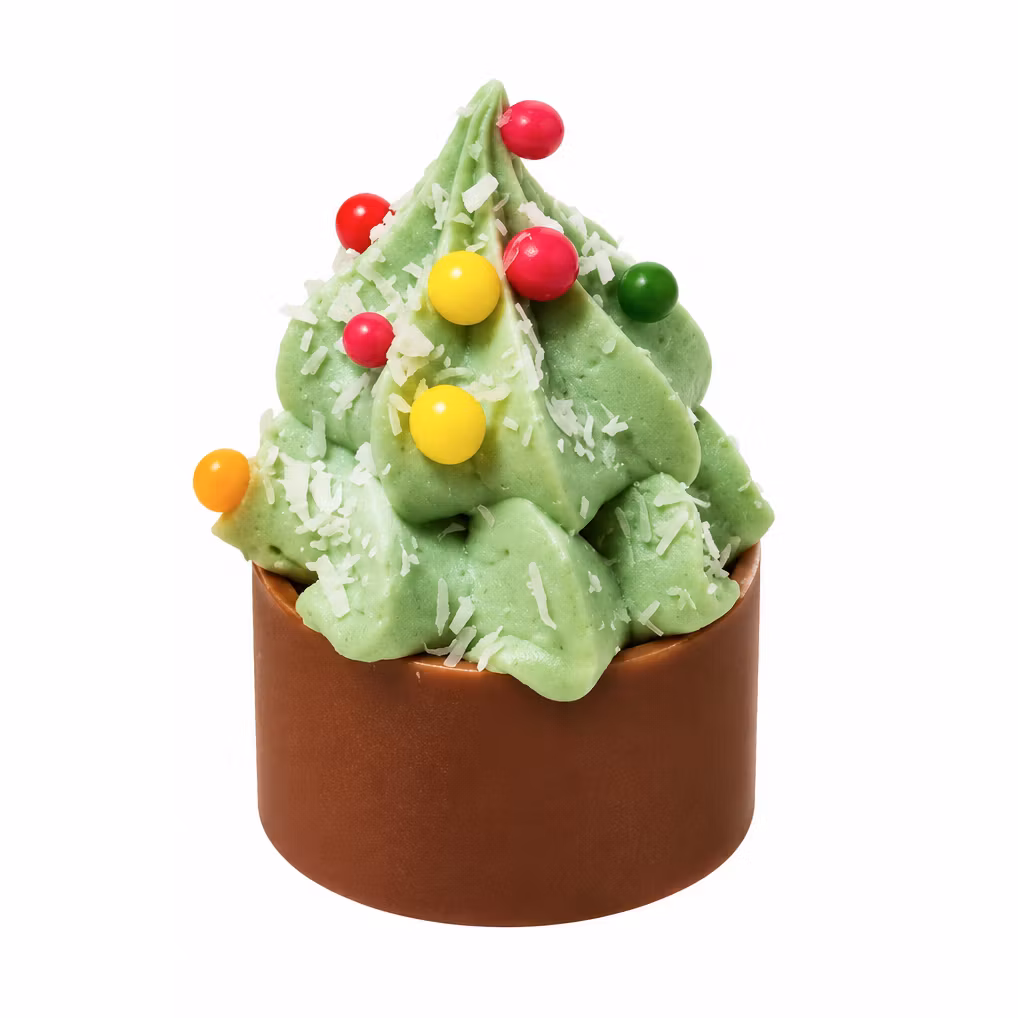 Julpralin - Julgran - Hasselnötskräm