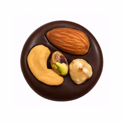 Pralin & Tryffel - Studenthatt - Mörk Choklad med Nötter