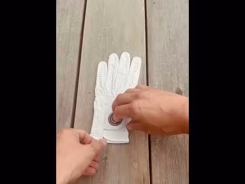 Golfhandske ESTÁNDAR – Dam, vit cabretta AAA | Premium tourkänsla