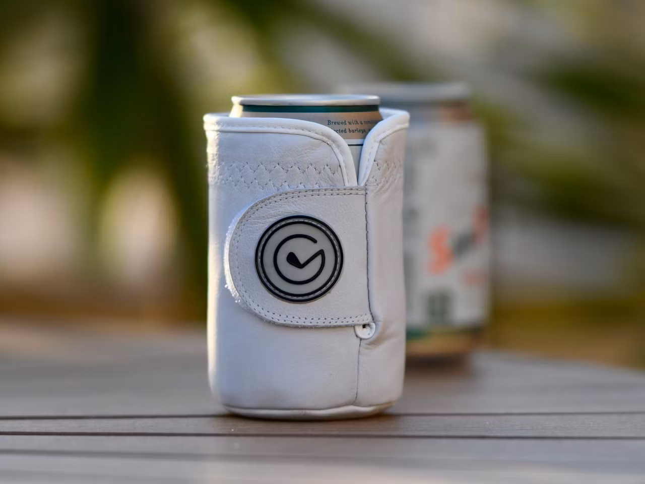 CanGlove – Stilren och Praktisk Dryckeskylare för Golfare / Vit