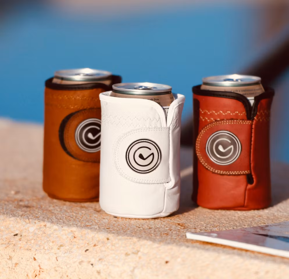 CanGlove – Stilren och Praktisk Dryckeskylare för Golfare / Oxröd