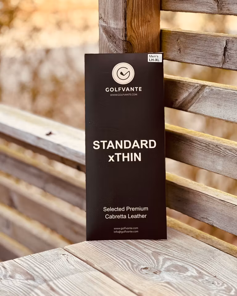 Golfhandske STANDARD xTHIN – Dam, vit cabretta för maximal känsla