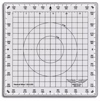 Square Aviation Plotter