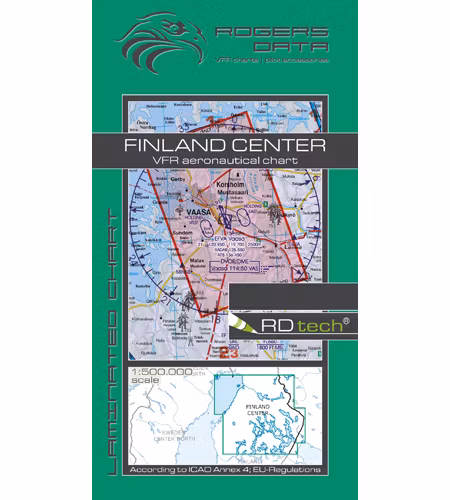 VFR Karta Finland Center 1:500 000