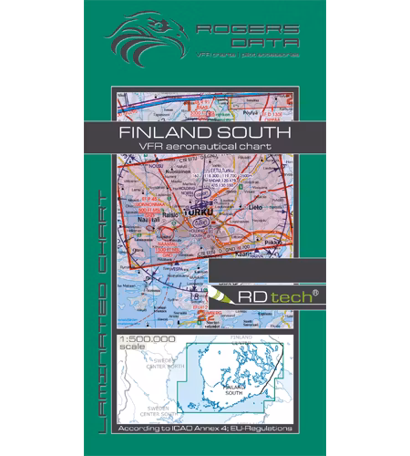 VFR Karta Finland Syd 1:500 000