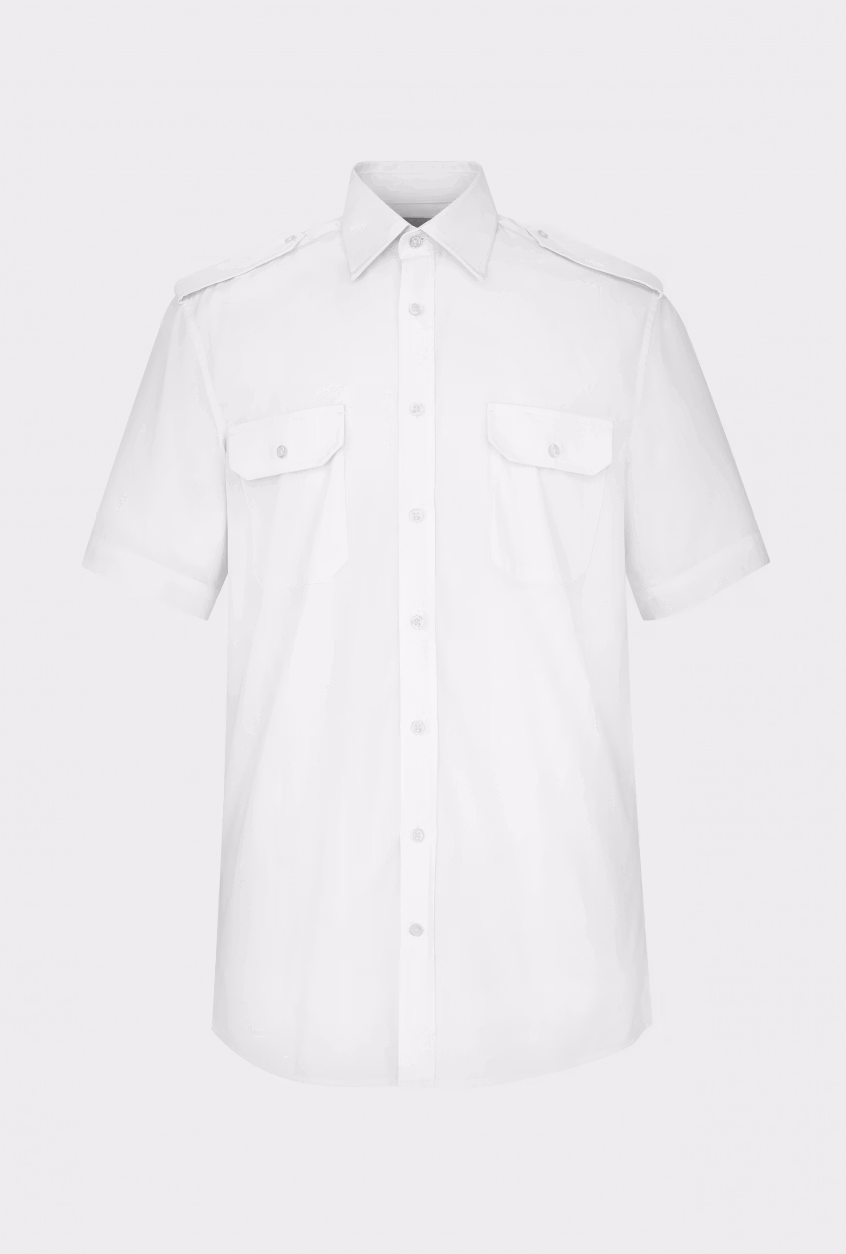 Pilotskjorta Steven, Kort Ärm Herr