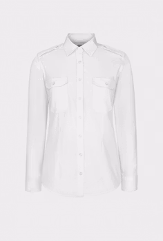 Pilotskjorta Sofia, Lång Ärm Dam