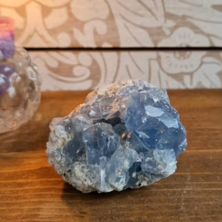Kopia Kluster av Celestite A, 118 g. Detta ex