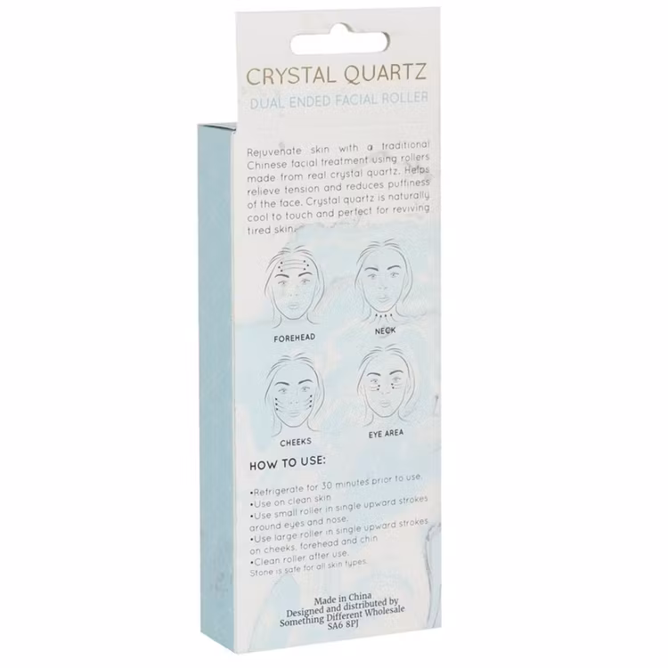 Gua Sha Ansiktsroller Bergkristall