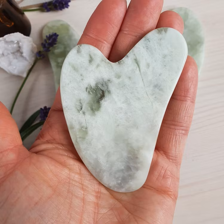 Gua Sha skrapa Serpentin