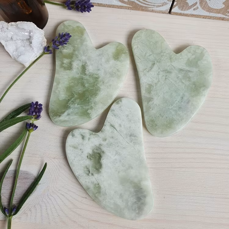 Gua Sha skrapa Serpentin