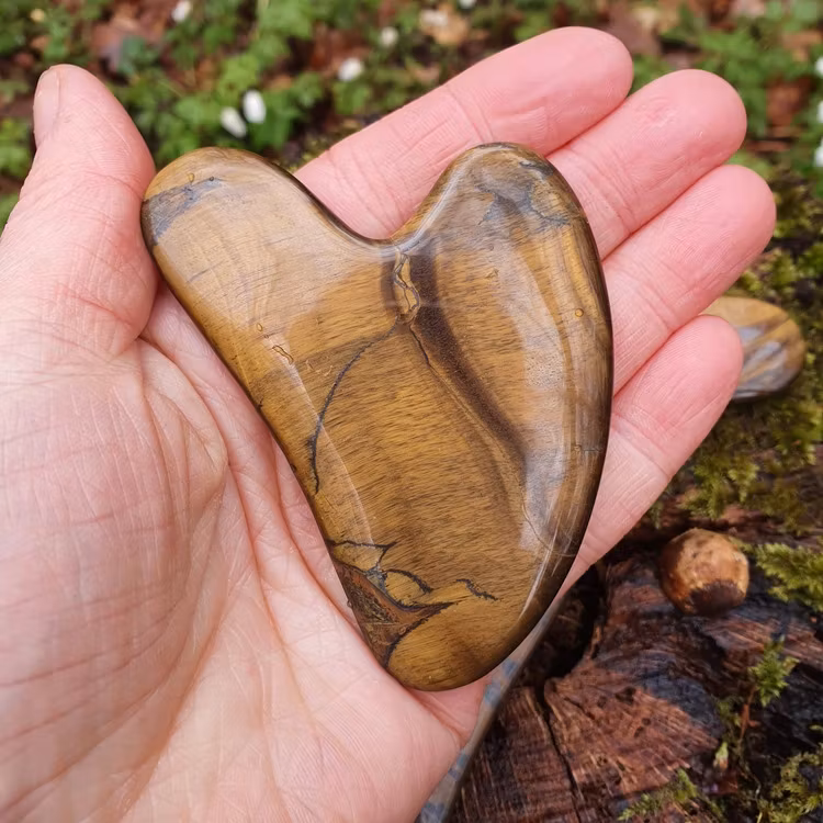 Gua Sha skrapa Tigeröga