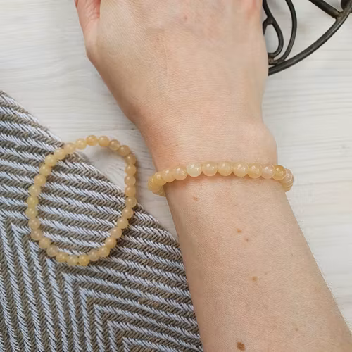 Armband med Gul Aventurin 17 cm