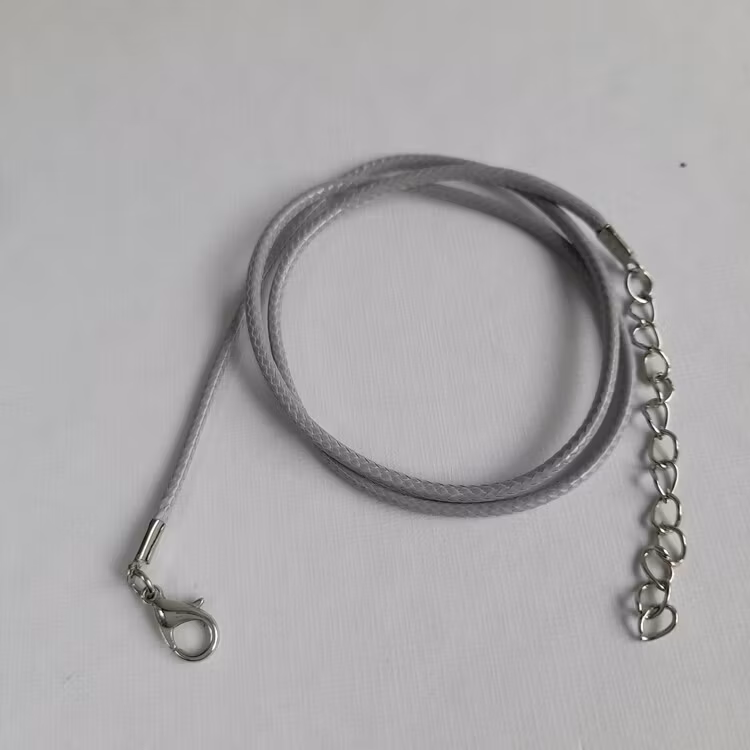 Halsband vaxad bomull Grå