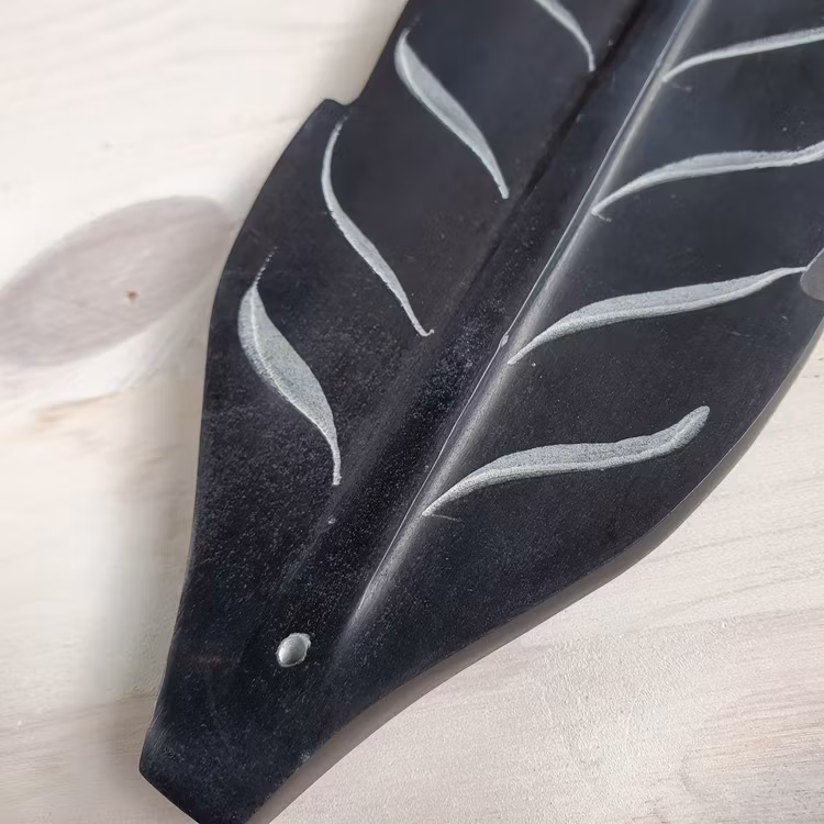 Rökelsehållare Löv för stickor