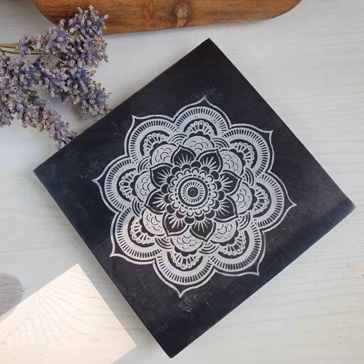 Rökelsehållare Mandala för stickor