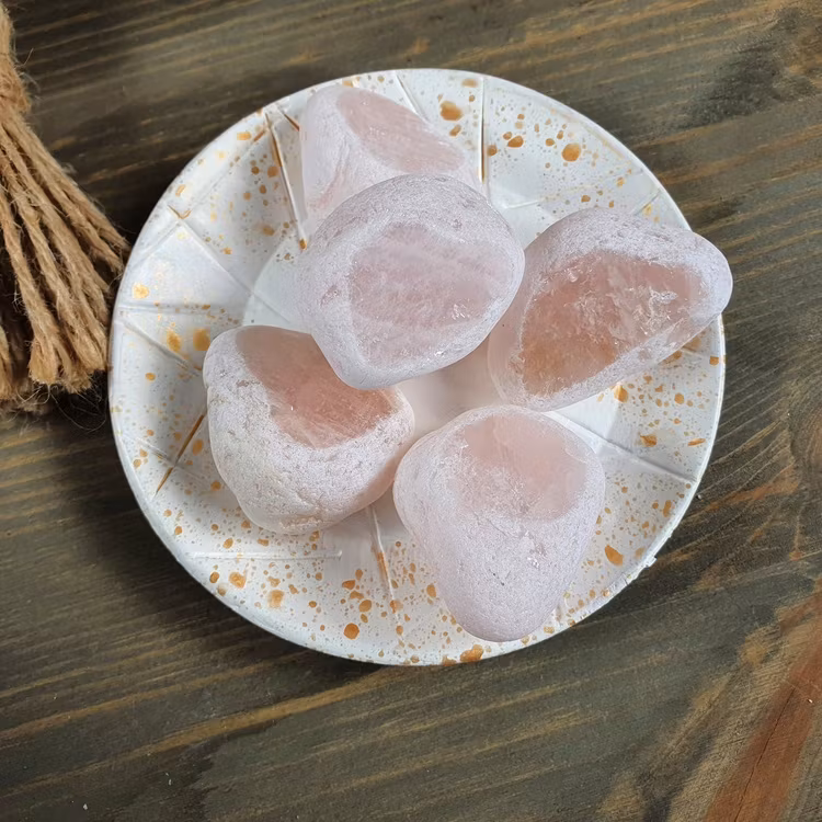 Flodägg Emaägg Rosenkvarts 32-40 g XL