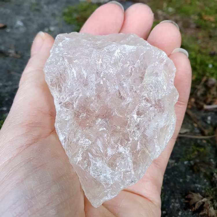 Rå Bergkristall 147 g. Detta ex