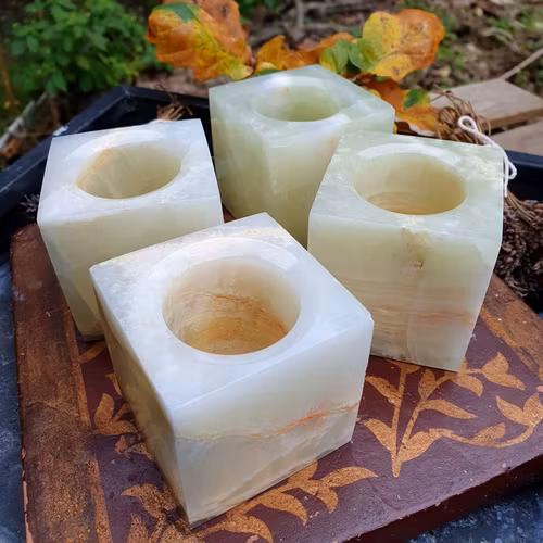 Ljuslykta kvadrat Onyx