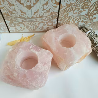 Ljuslykta Rosenkvarts 1000 g