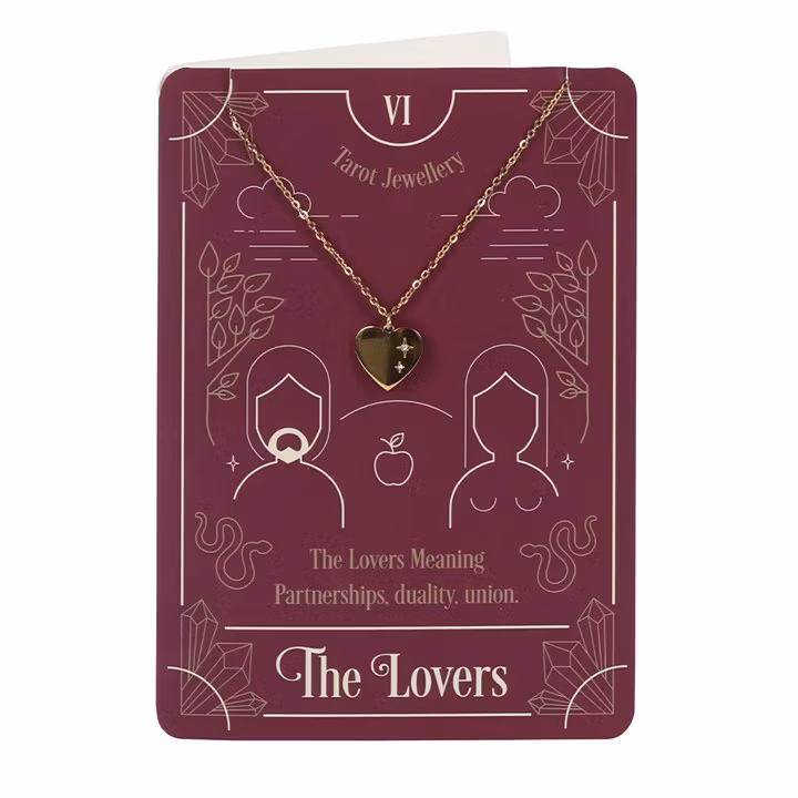 The lovers Tarot Necklace