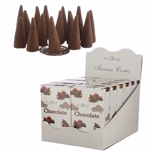 Rökelsekoner Stamford Chocolate ,1 pkt