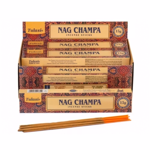Rökelse Tulasi Nag Champa, 1 pkt