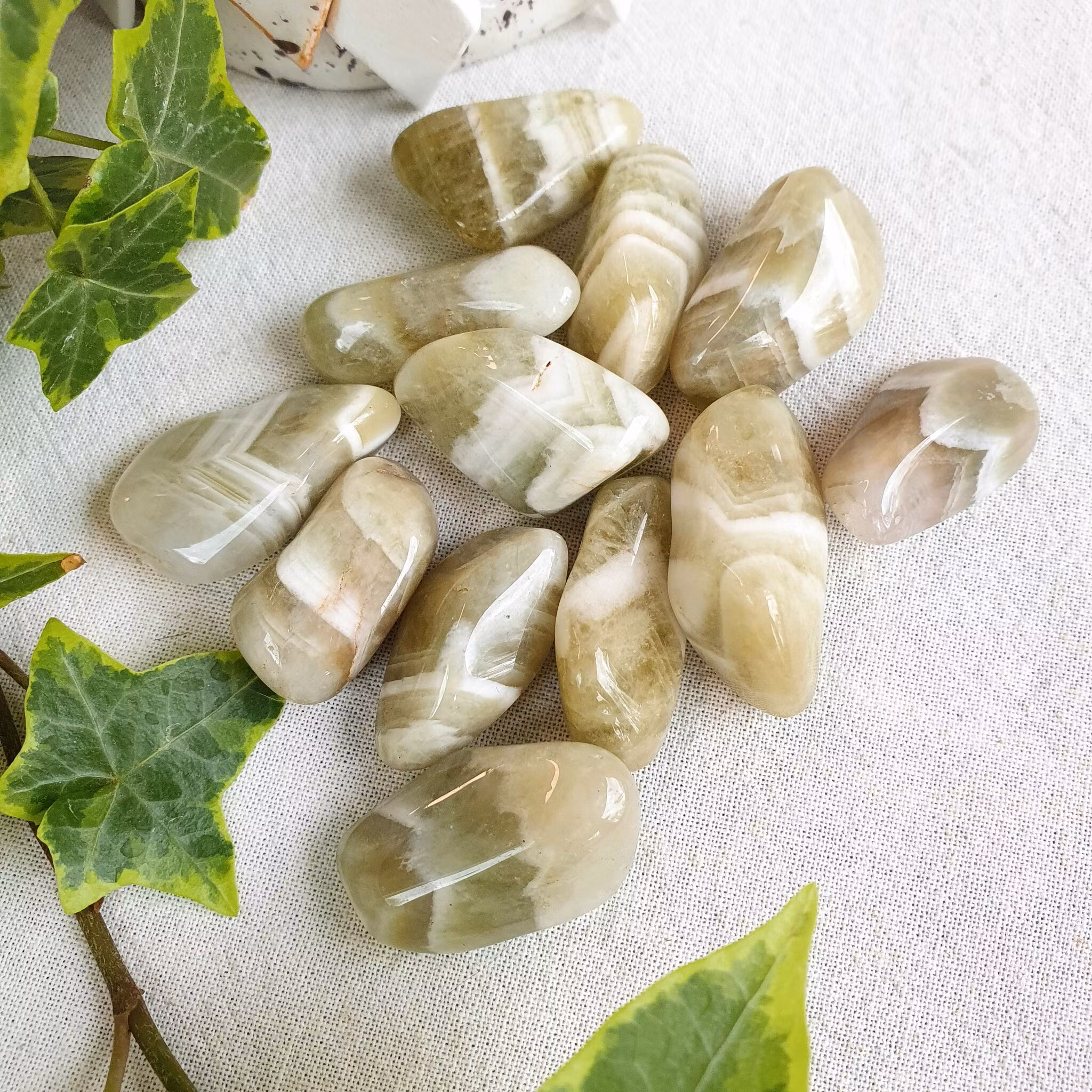 Trumlad Prasiolite 5-9 g XS