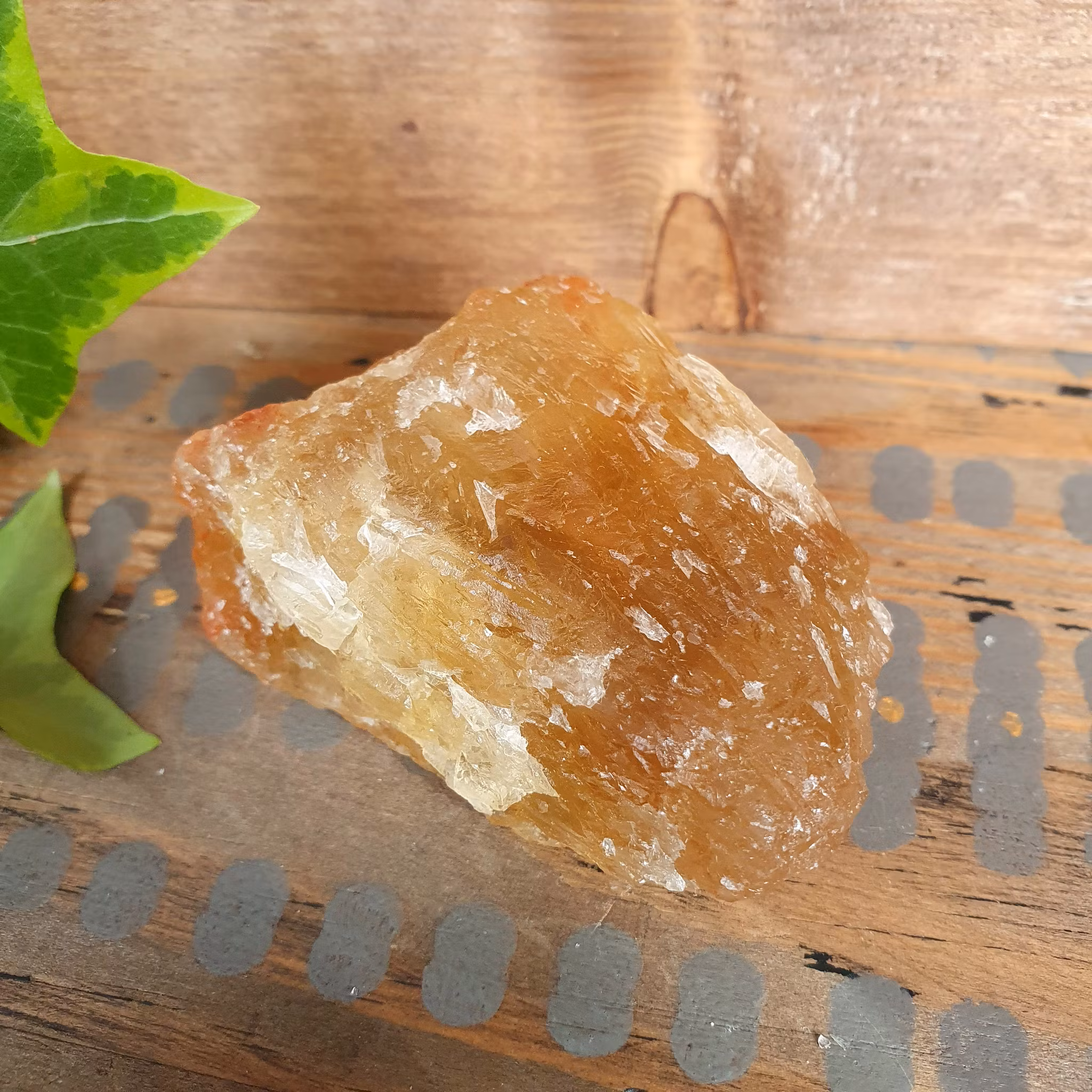 Rå Gul Fluorit, 117 g. Detta ex.