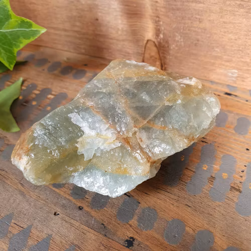 Rå blå Onyx, Lemurian Aquatine Calcite 151 g. Detta ex