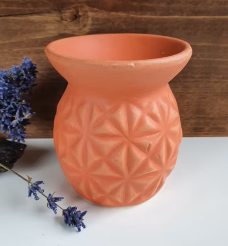 Aromalampa Stjärna roströd