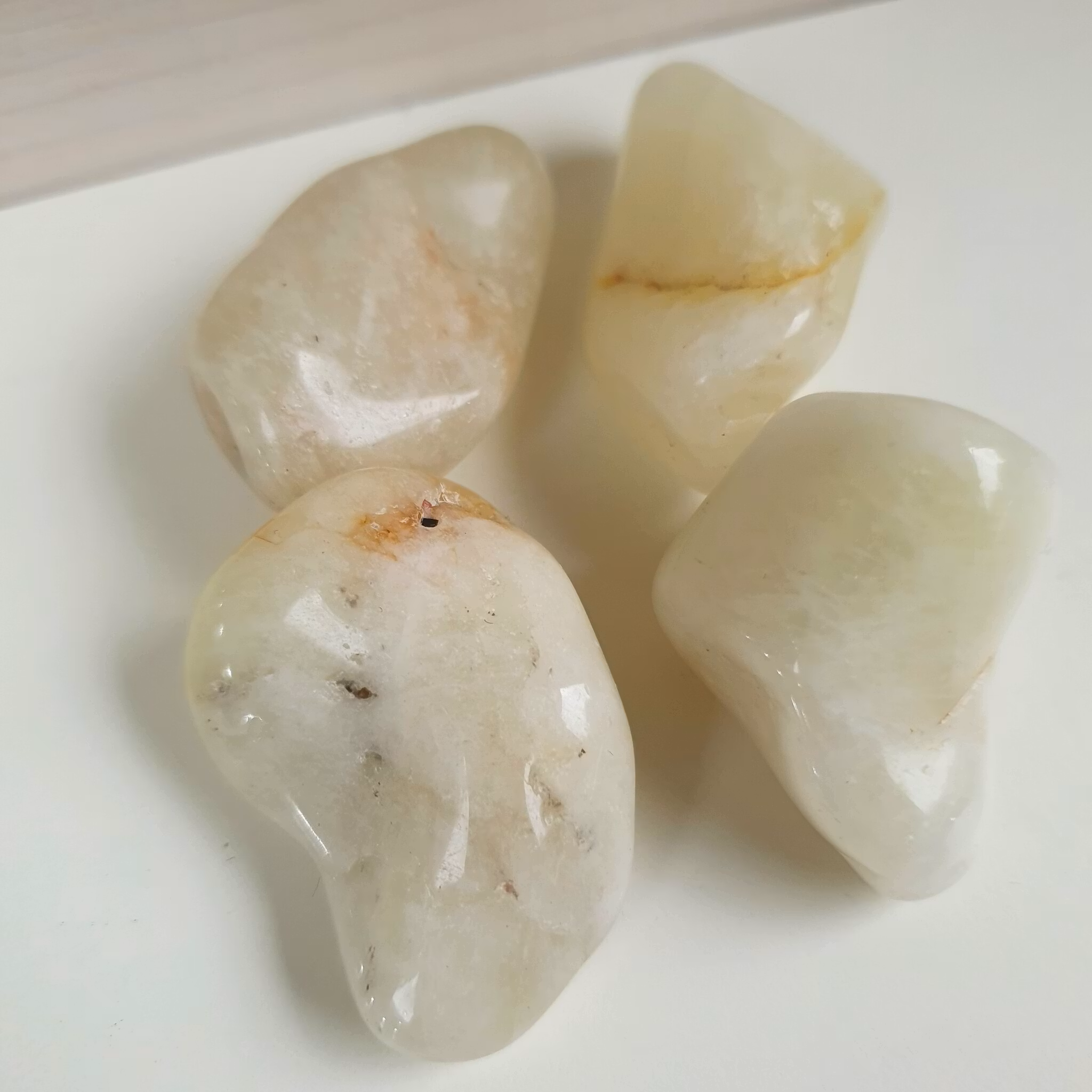 Trumlad Sulfur kvarts 32-40 g XL