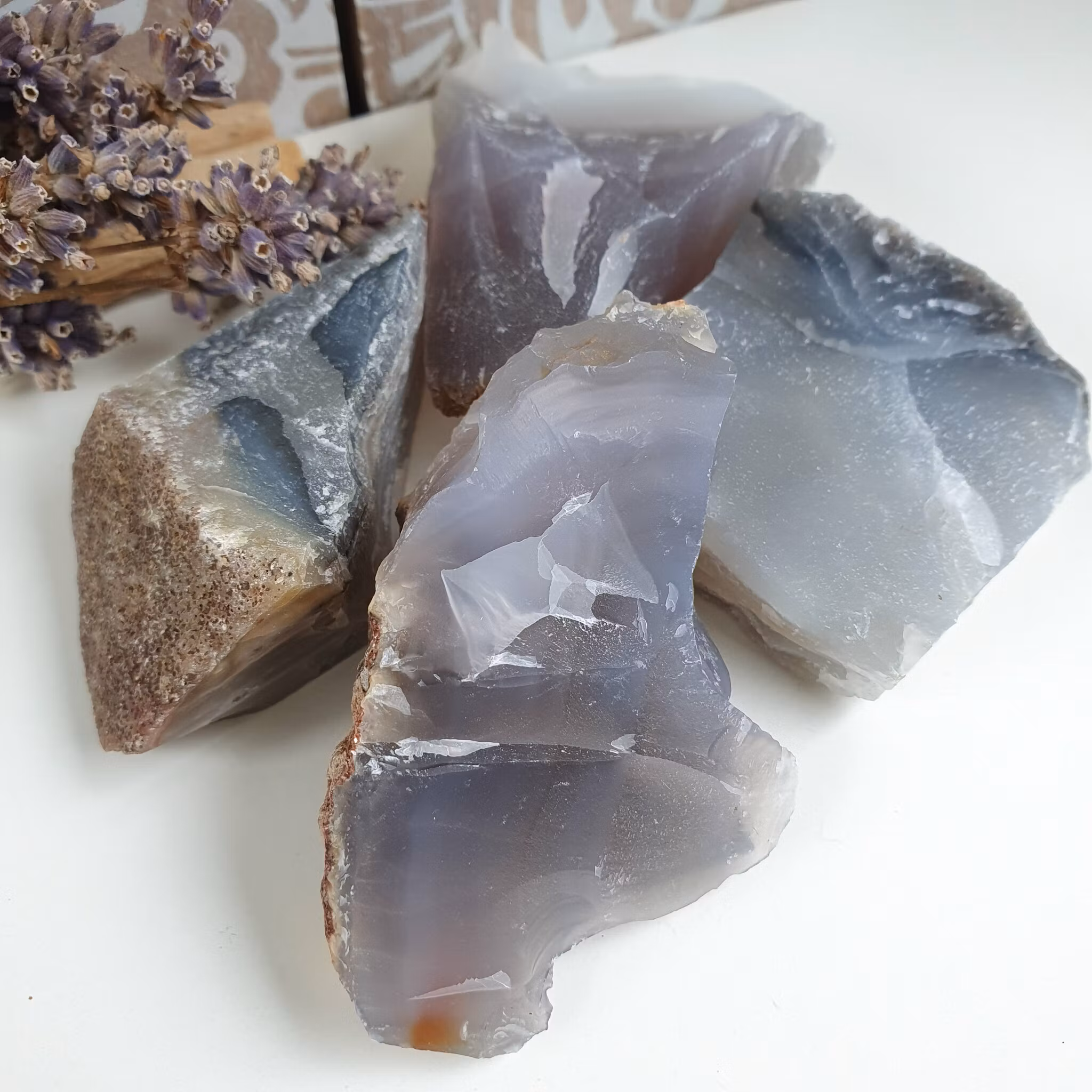 Rå Agat, 41-50 g XXL