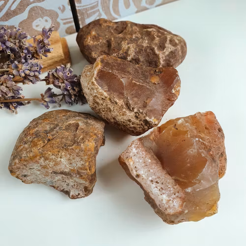 Rå Karneol, 41-50 g XXL