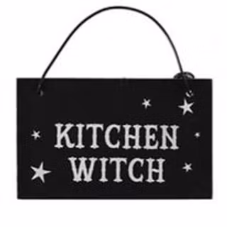 Miniskylt Kitchen Witch