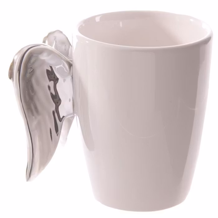 Mugg Änglavingar Silver