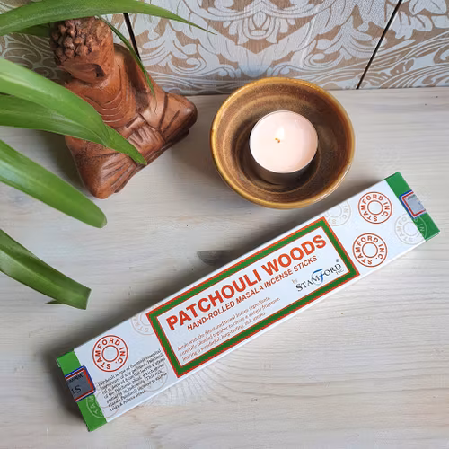 Rökelse Stamford Masala Patchouli woods